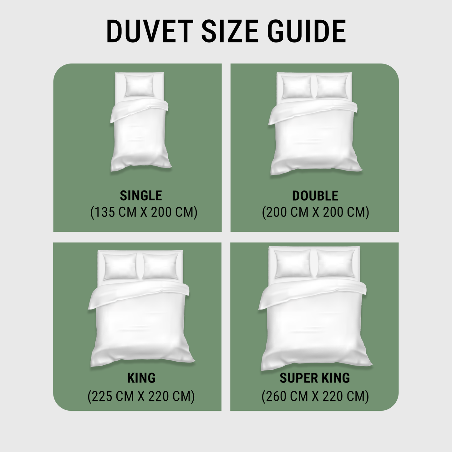 SnugThreads 7.5 Tog Poly Cotton Duvet – All Year Duvet