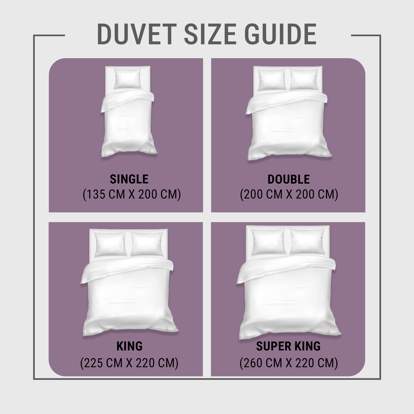 SnugThreads 15 Tog Poly Cotton Duvet – Extra Warm Winter Quilt