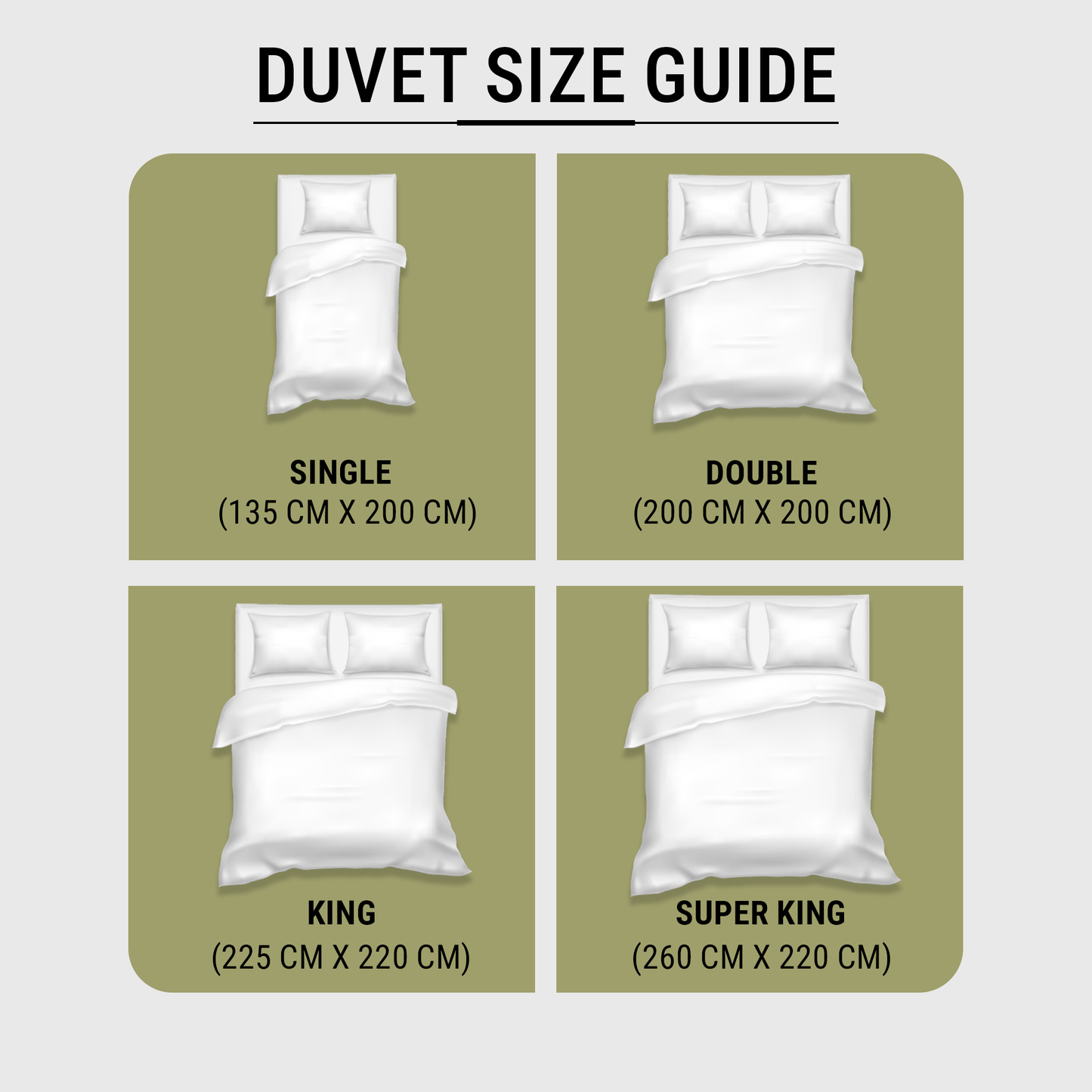 SnugThreads 4.5 Tog Poly Cotton Duvet – Summer Duvet