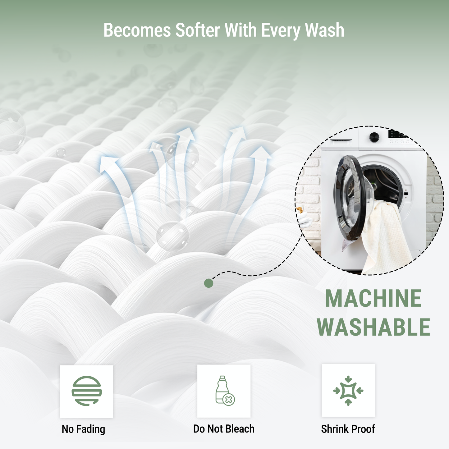 SnugThreads 7.5 Tog Poly Cotton Duvet – All Year Duvet