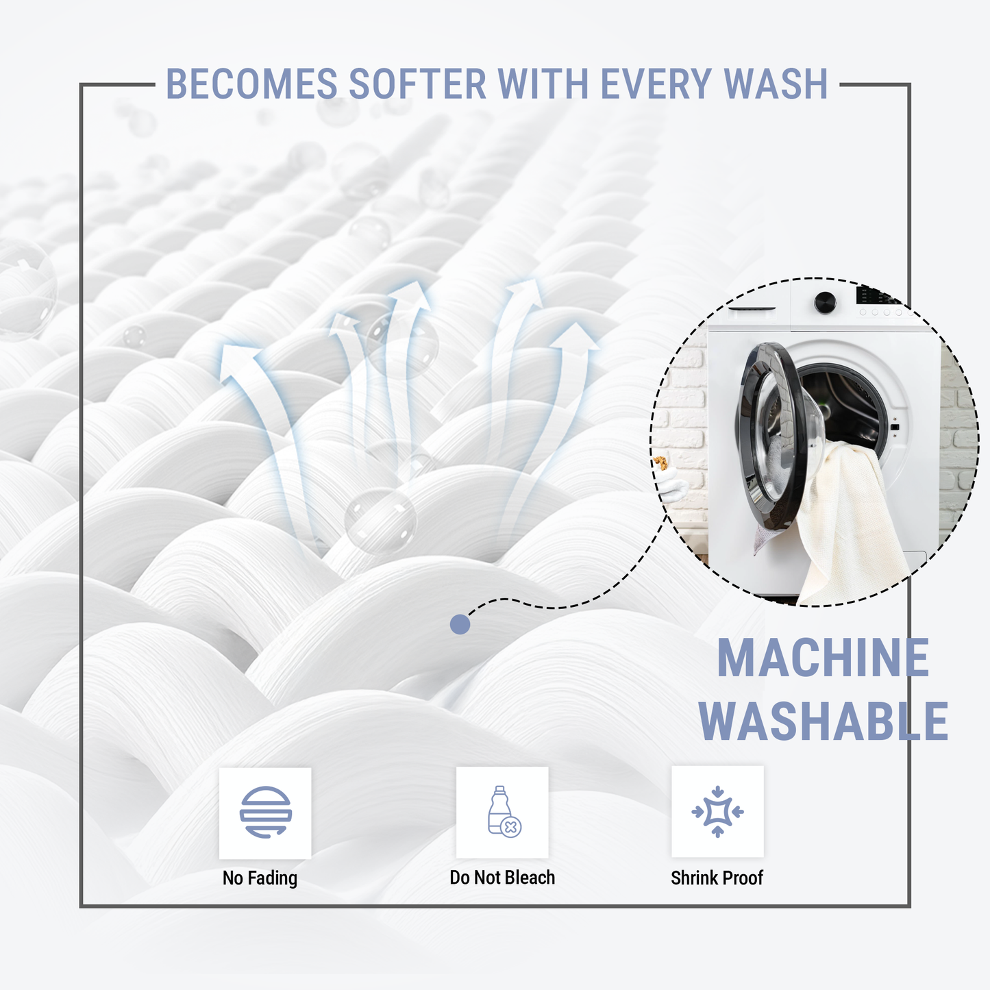 SnugThreads 13.5 Tog Poly Cotton Duvet – Warm Winter Quilt