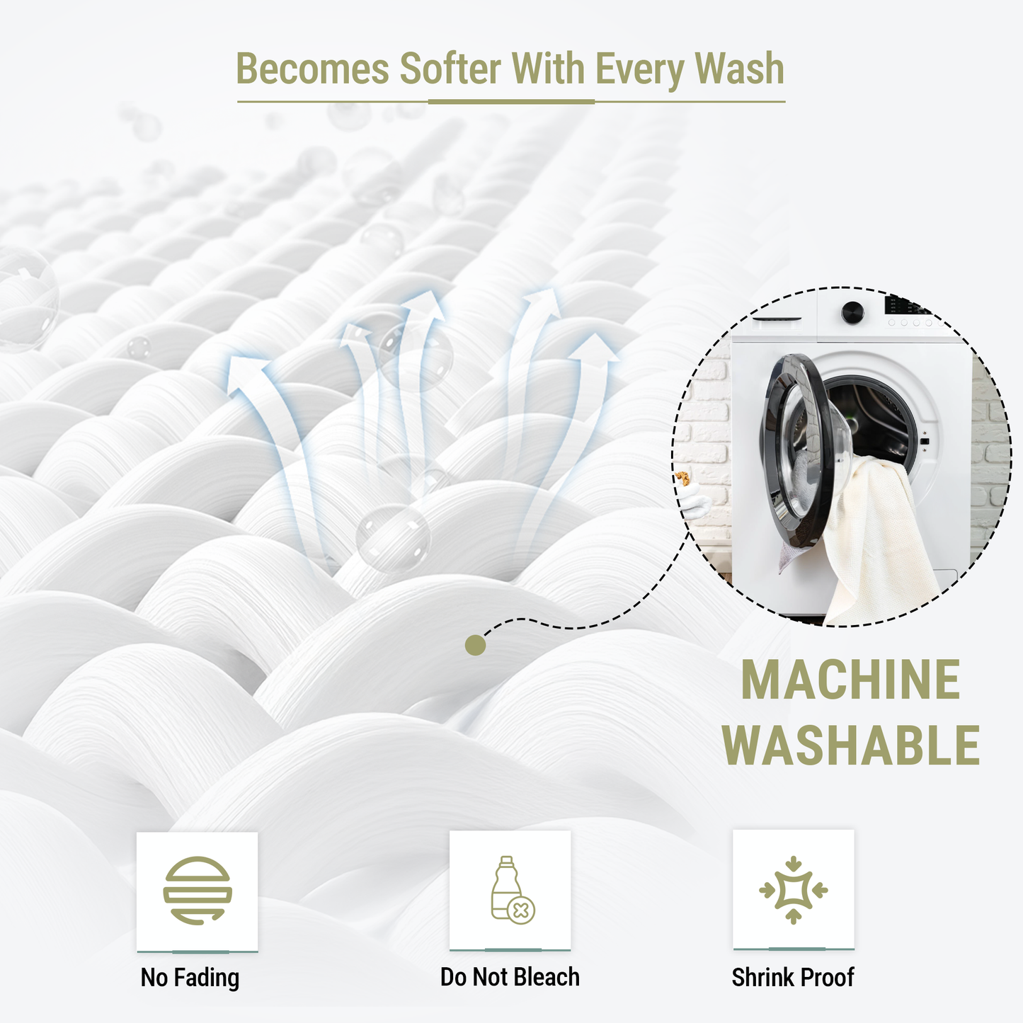 SnugThreads 4.5 Tog Poly Cotton Duvet – Summer Duvet