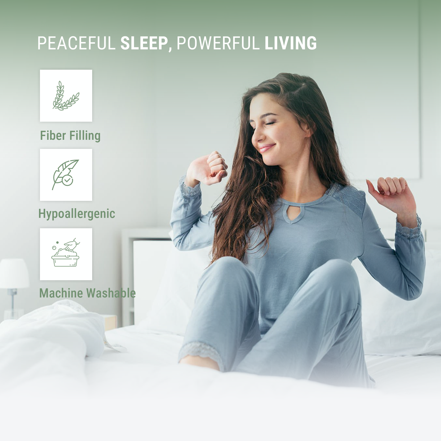 SnugThreads 7.5 Tog Poly Cotton Duvet – All Year Duvet