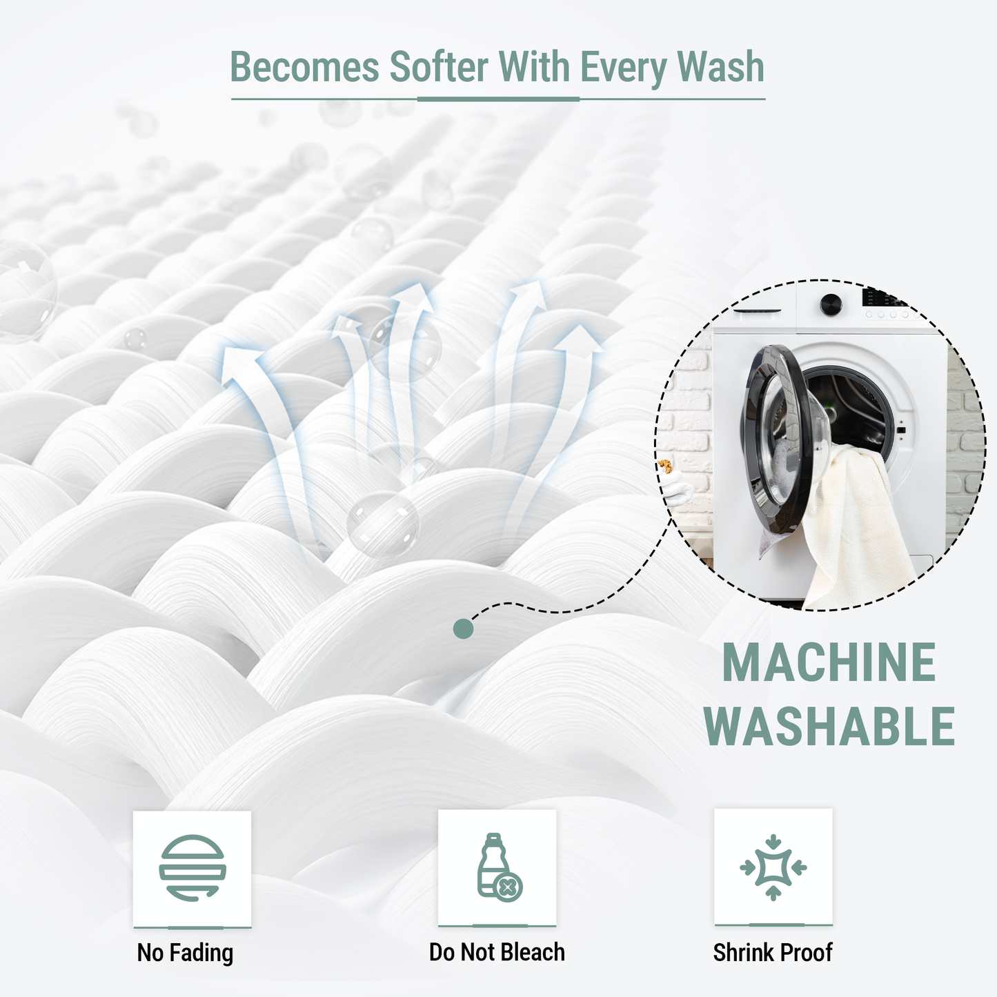 SnugThreads 2.5 Tog Poly Cotton Duvet – Summer Duvet