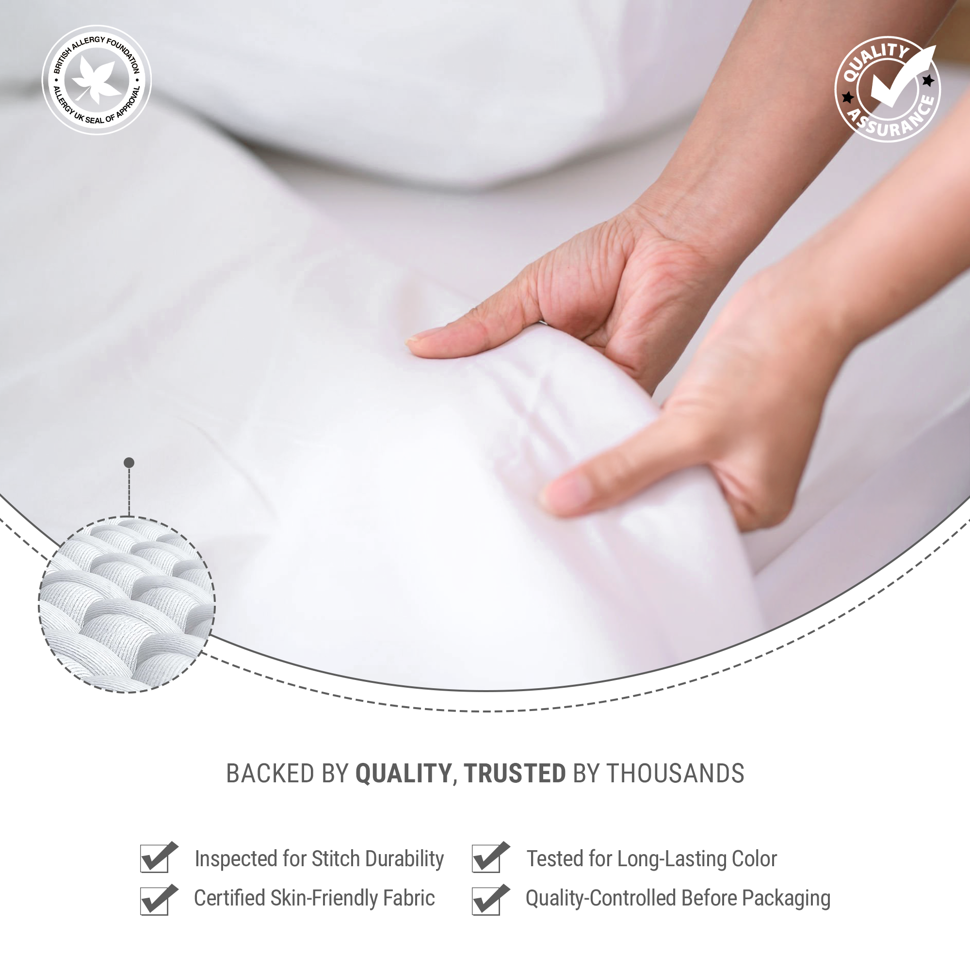 SnugThreads 15 Tog Poly Cotton Duvet – Extra Warm Winter Quilt