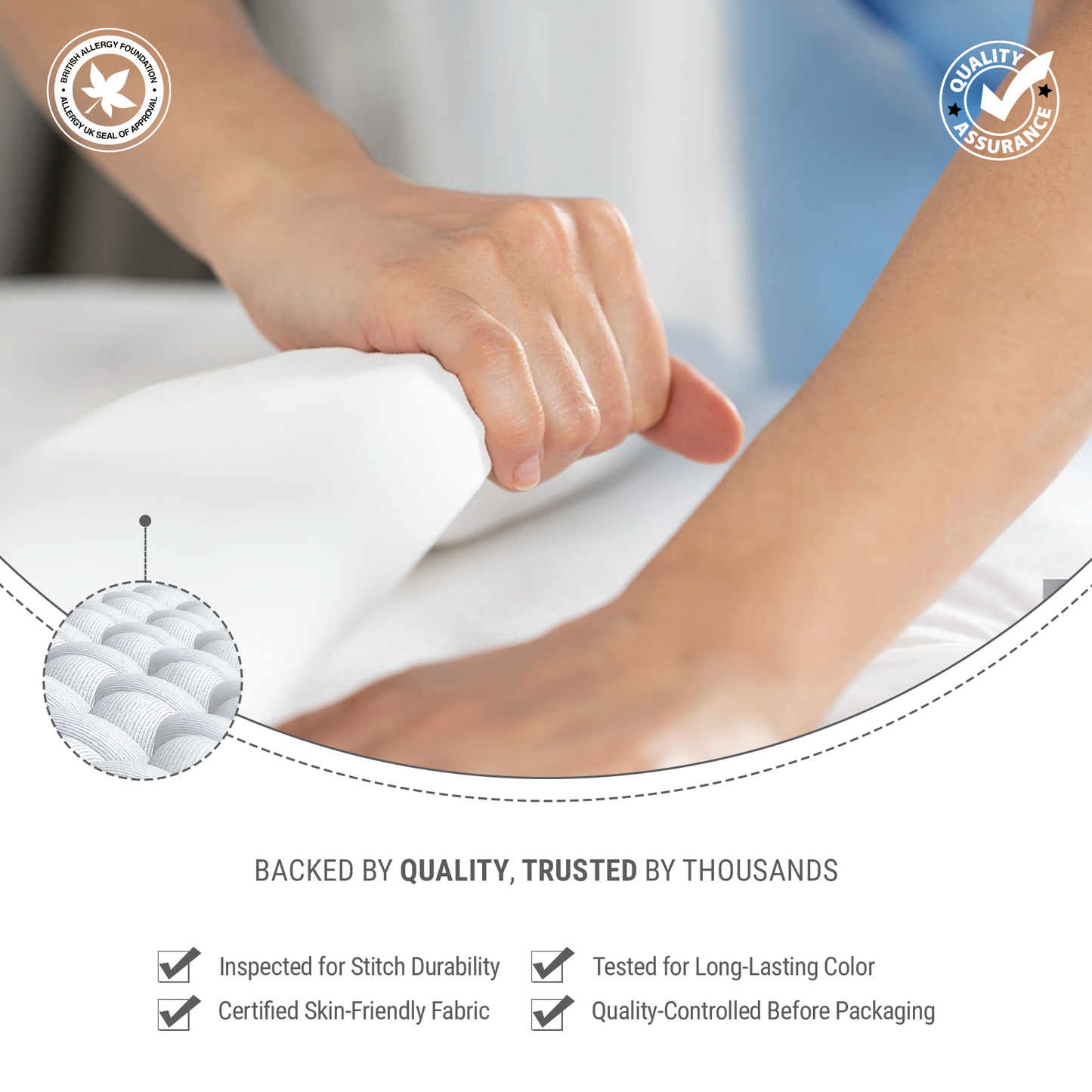 SnugThreads 10.5 Tog Poly Cotton Duvet – All Year Duvet