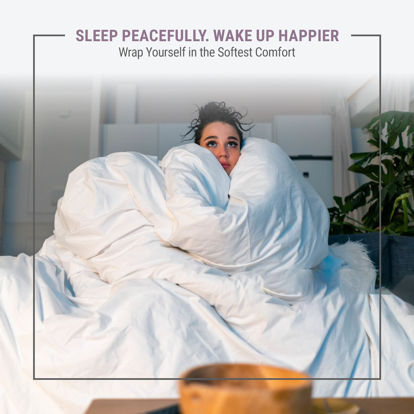 SnugThreads 15 Tog Poly Cotton Duvet – Extra Warm Winter Quilt