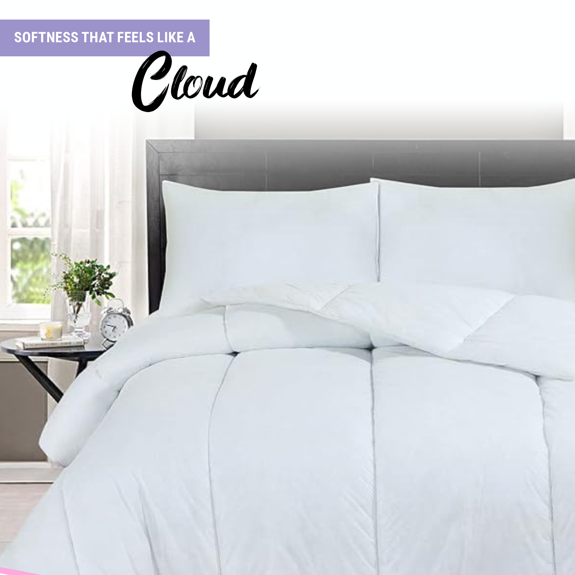 SnugThreads 10.5 Tog Poly Propylene Duvet – All Year Duvet - Lightweight Breathable Quilt