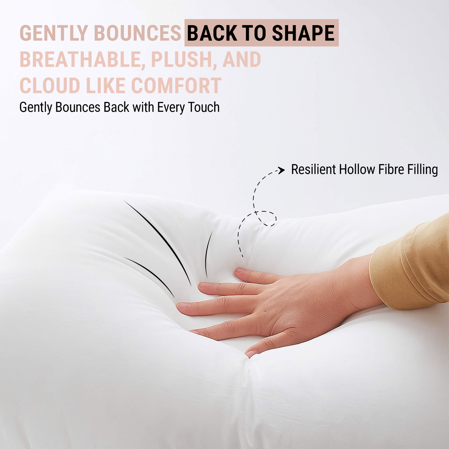 Snug Threads Hollow Fibre - Toy Stuffing Wadding Polyester Soft Batting White Filling Fibre