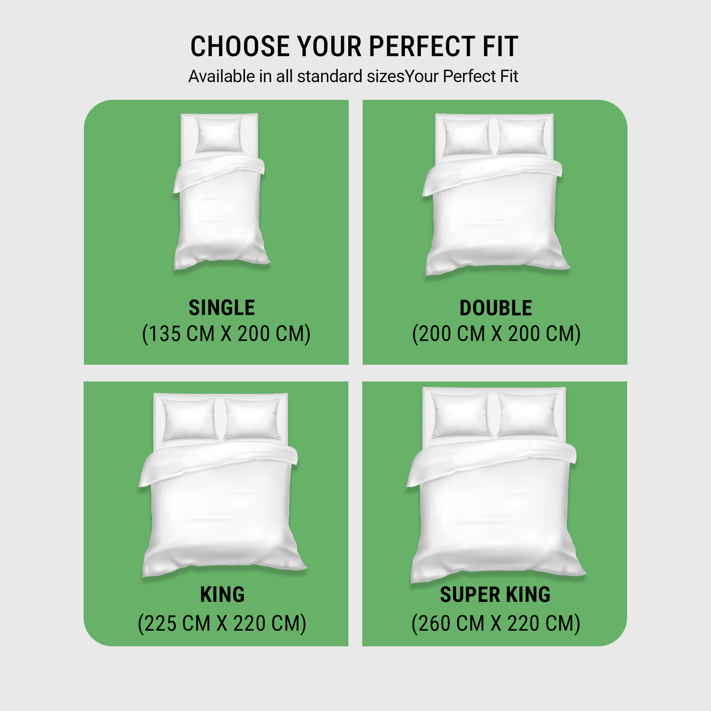 SnugThreads 13.5 Tog Poly Propylene Duvet – Winter Warm Duvet - Hypoallergenic Breathable Quilt