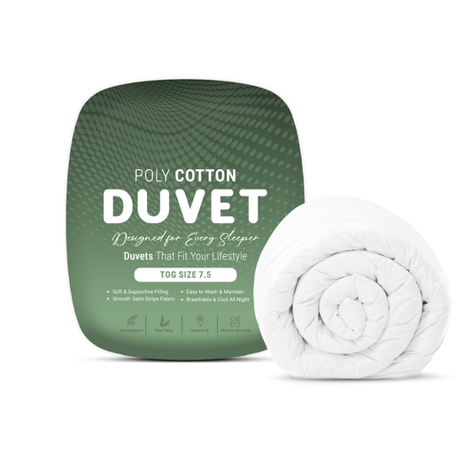 SnugThreads 7.5 Tog Poly Cotton Duvet – All Year Duvet