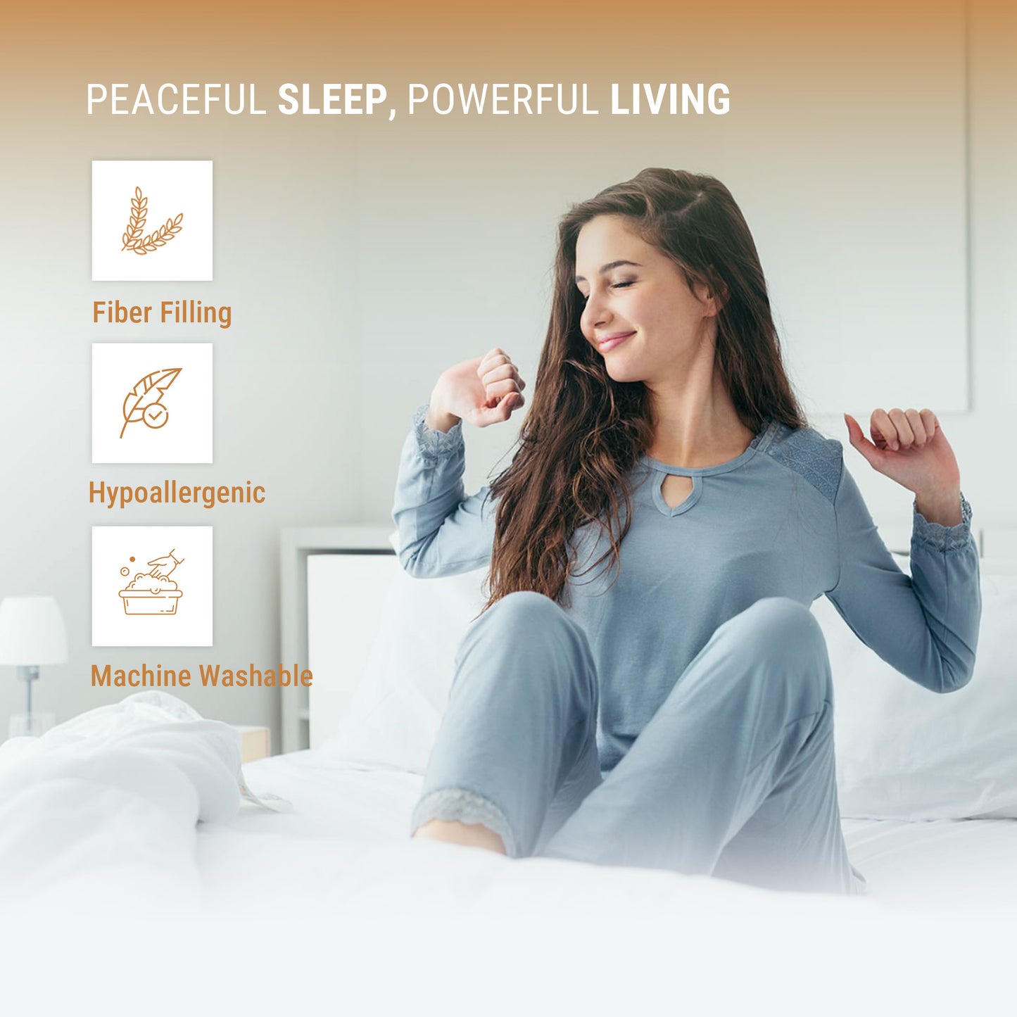 SnugThreads 9.0 Tog Poly Cotton Duvet – All Year Duvet